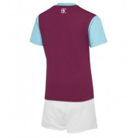 Camiseta Burnley Primera Equipación para niños 2024-25 manga corta (+ pantalones cortos)